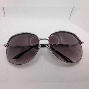 Lane Bryant Silver and Black Sunglasses. EUC.